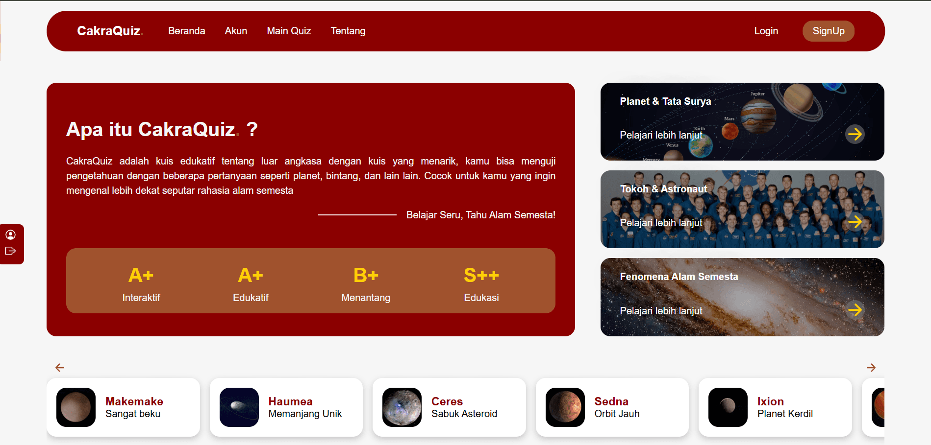 CakraQuiz