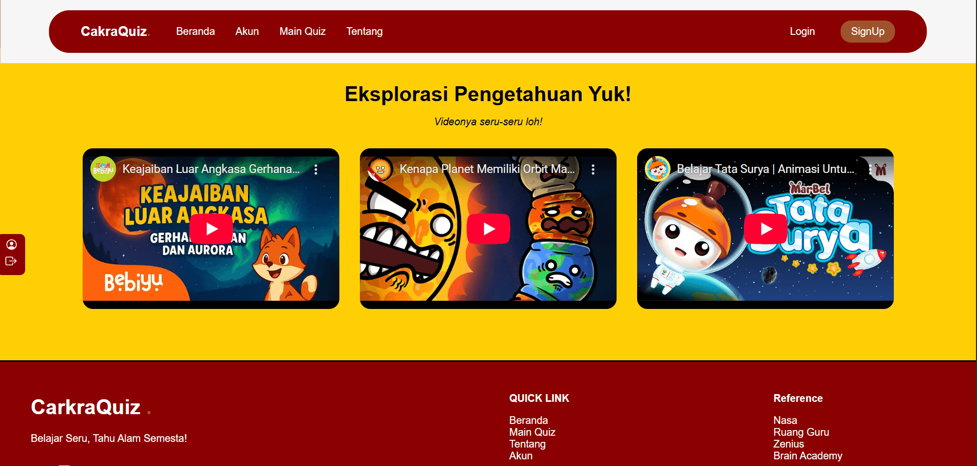 CakraQuiz